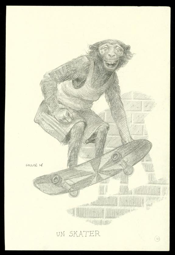 Armel Gaulme - Armel Gaulme Bestiary Sketchbook #1, Crayonné