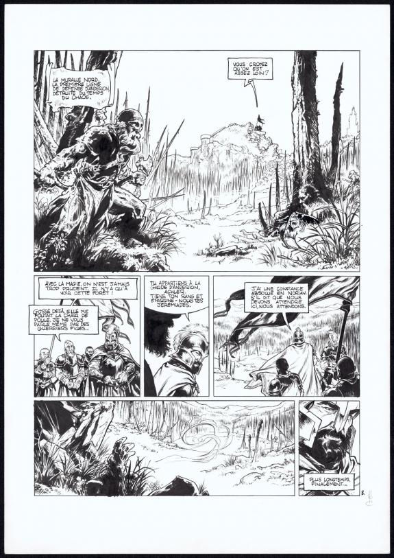 Jean Charles Poupard - Les maîtres inquisiteurs , planche or