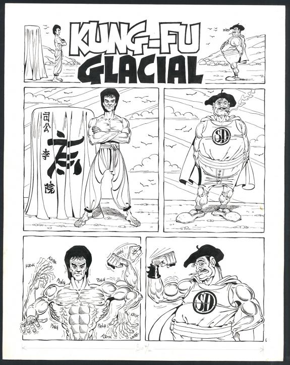 Marcel Gotlib - Rhâ-Gnagna, Tome 2, Planche originale n°01 p