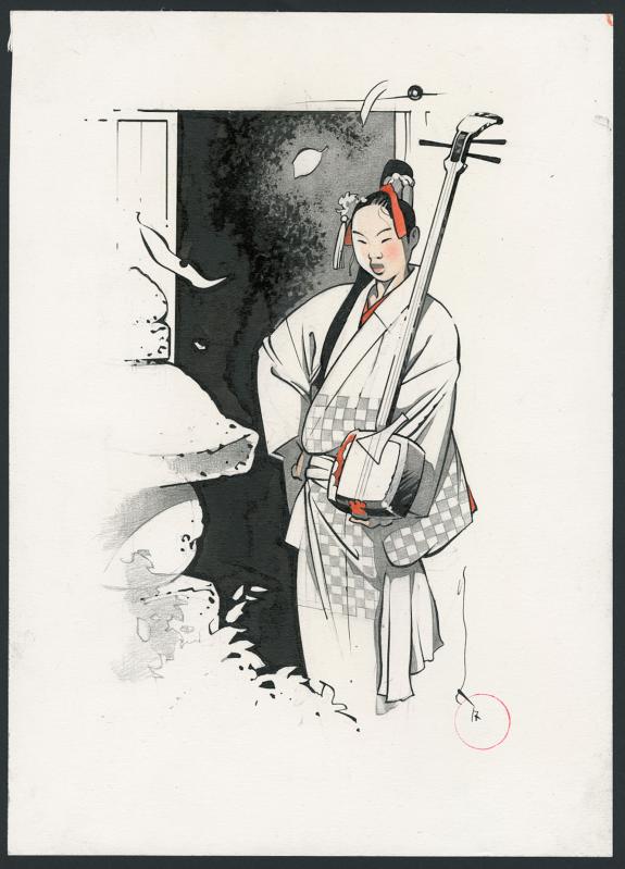 Marc Michetz - Kogaratsu, Illustration originale