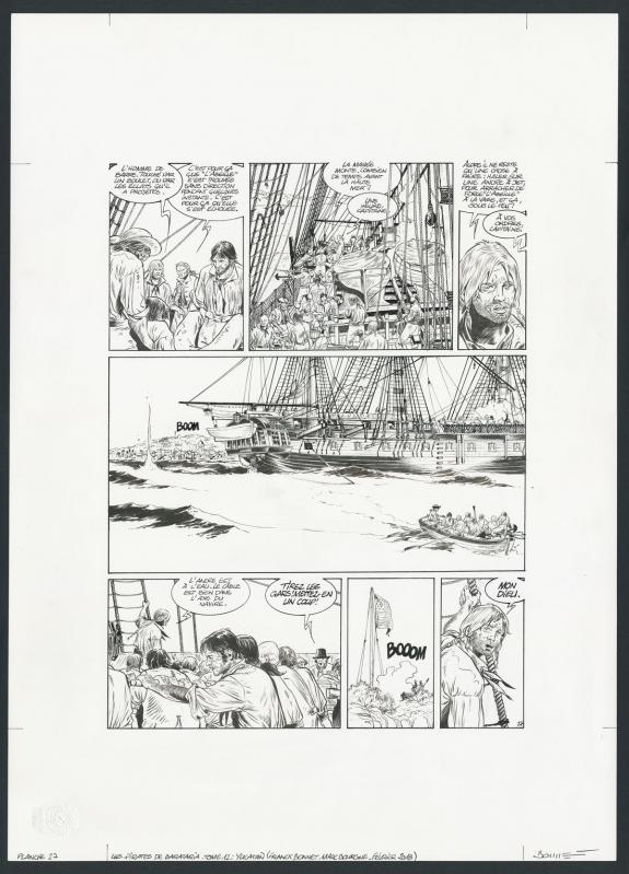 Franck Bonnet - Pirates de Barataria (Les), Yucatan, Planche