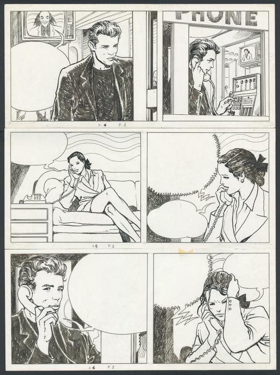 Milo Manara - Le Déclic, Le Déclic 2, Planche originale n°2