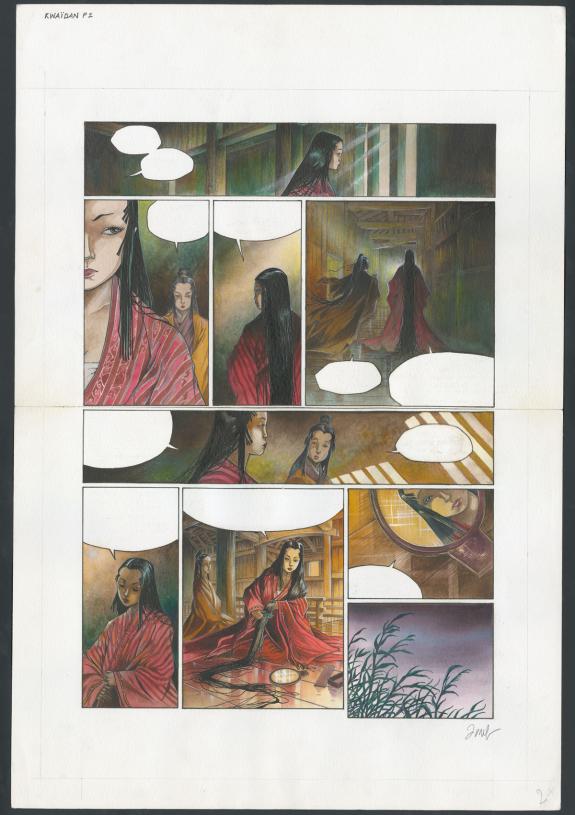 Jung - Kwaïdan, L'esprit du lac, Planche originale 