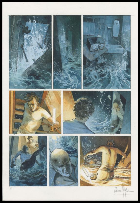 Emmanuel Lepage - Ar-Men, L'Enfer des enfers, Planche origin