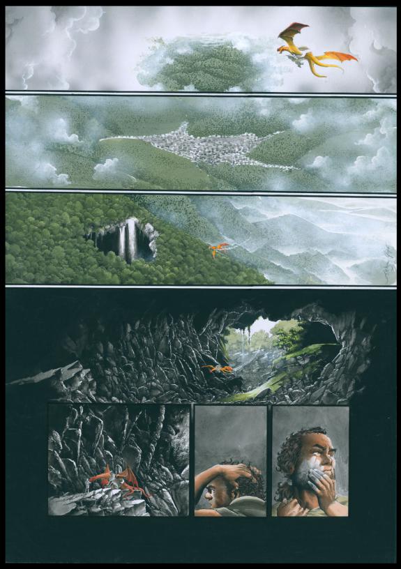 Aleksa Gajic - Drakko, La Nébuleuse des serpents, Planche or