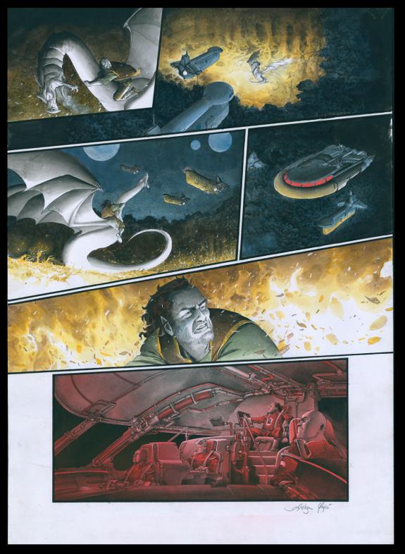 Aleksa Gajic - Drakko, La Nébuleuse des serpents, Planche or