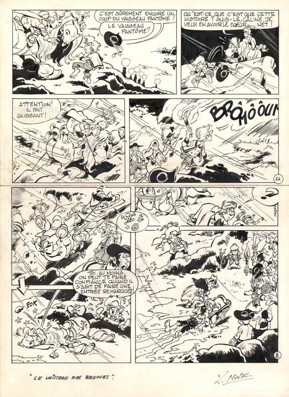 Mazel - Les Mousquetaires, Le Vaisseau des brumes, Planche o