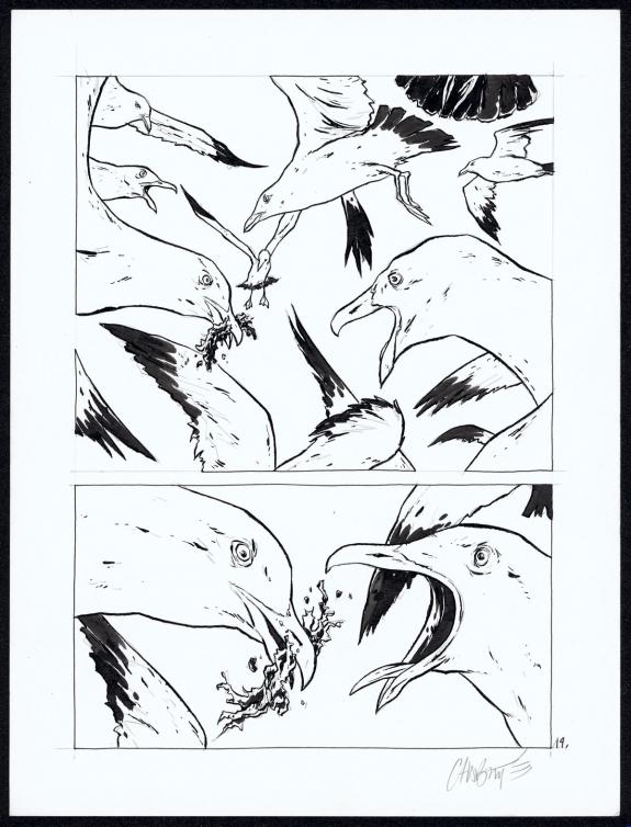 Christophe Chabouté - Tout seul, Planche originale N°19