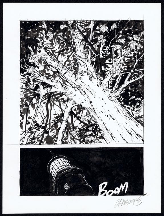 Christophe Chabouté - Tout seul, Planche originale N°65
