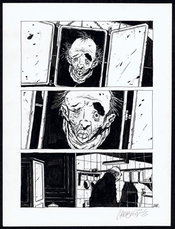 Christophe Chabouté - Tout seul, Planche originale N°272