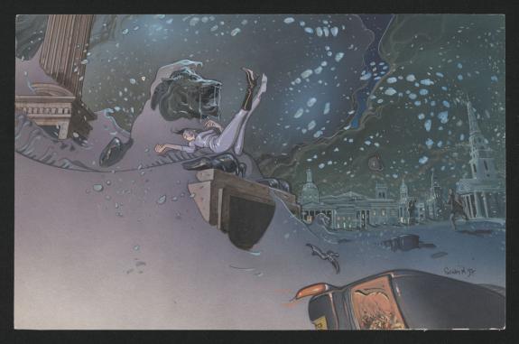 Sylvain Despretz - The Avengers, Illustration originale réal