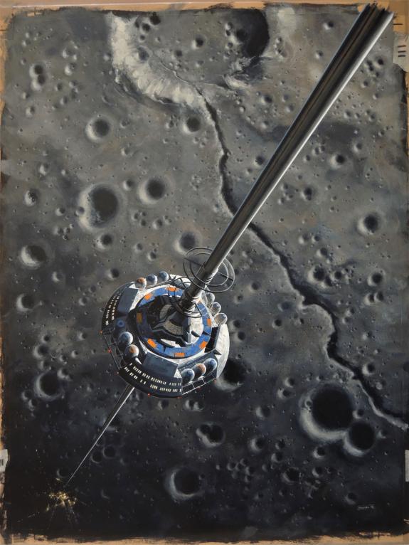 Manchu - Couverture originale du roman Luna 3