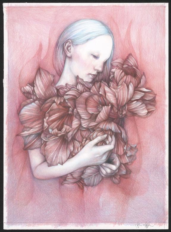 Marco Mazzoni - POUCETTE, Illustration originale