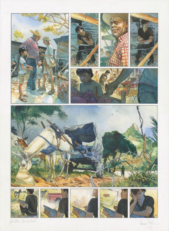 Emmanuel Lepage - Muchacho, Planche originale n&deg;29