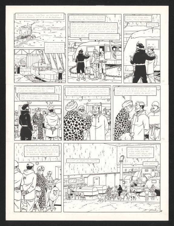 André Juillard - Blake et Mortimer, Les sarcophages du 6e co