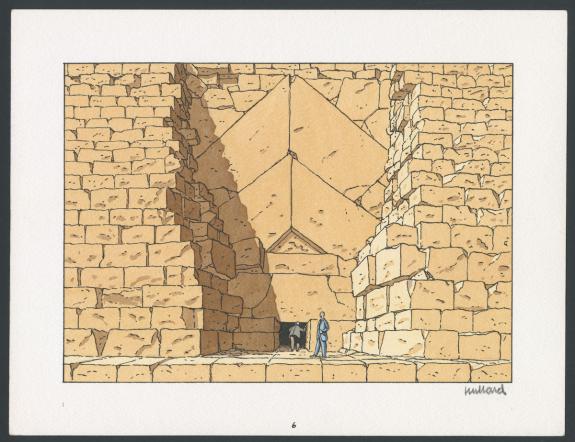 André Juillard - Blake et Mortimer, Illustration originale