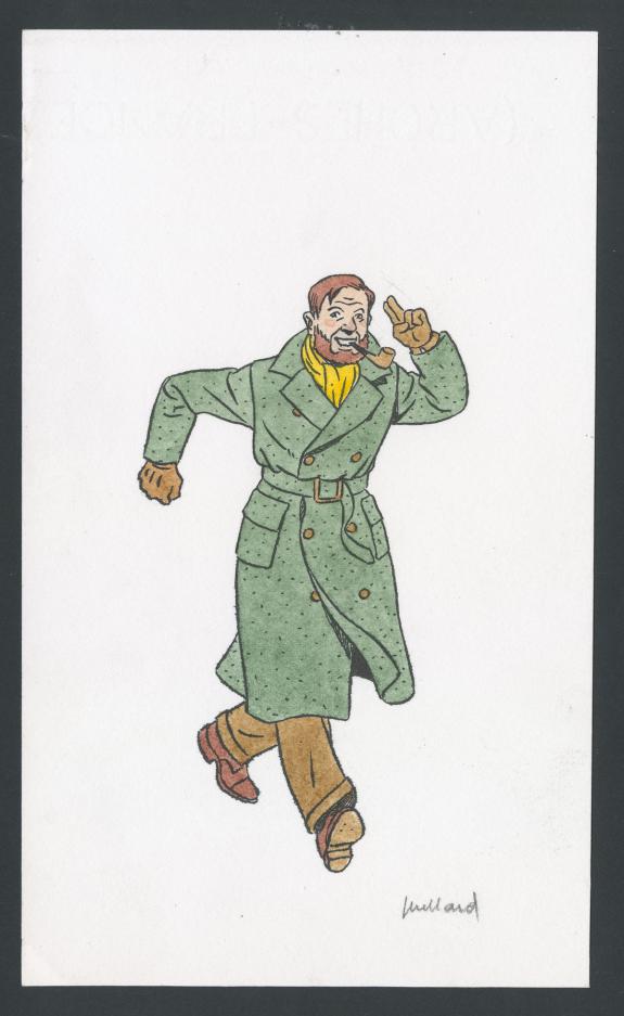 André Juillard - Blake et Mortimer, Illustration originale