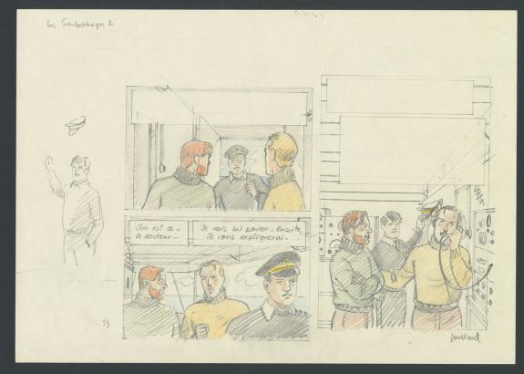 André Juillard - Blake et Mortimer, Les sarcophages du 6e co
