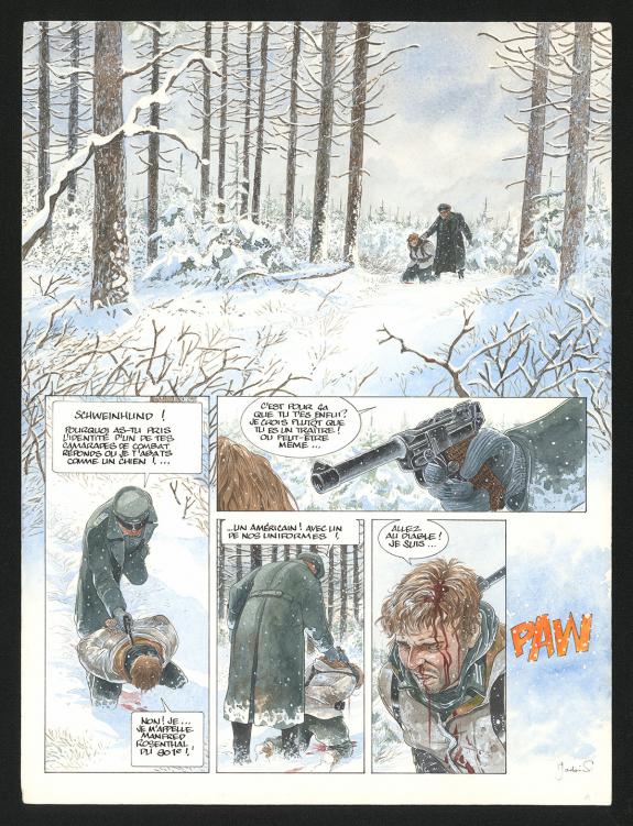 Philippe Jarbinet - Airborne 44, L'Hiver aux armes, Planche 