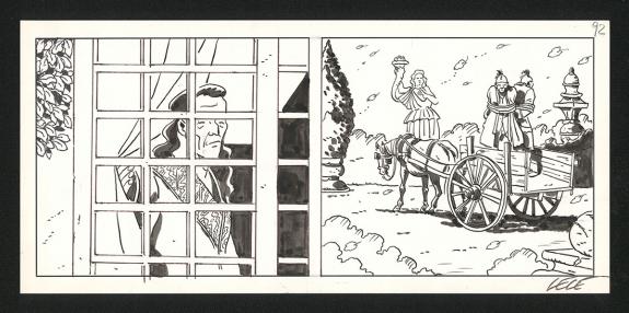 Lele Vianello - Dick Turpin, Strip original n°92