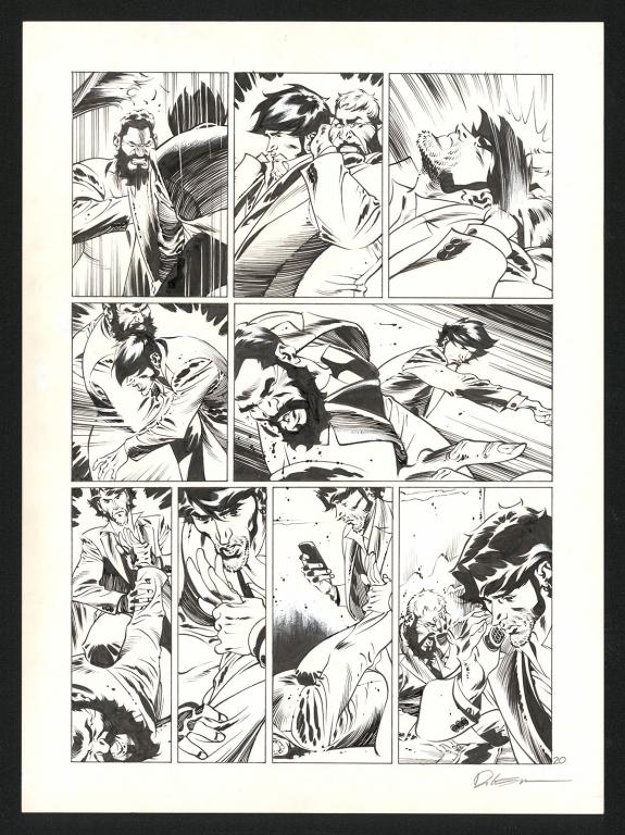 Roger - Jazz Maynard, Blood, Jazz and tears, Planche origina