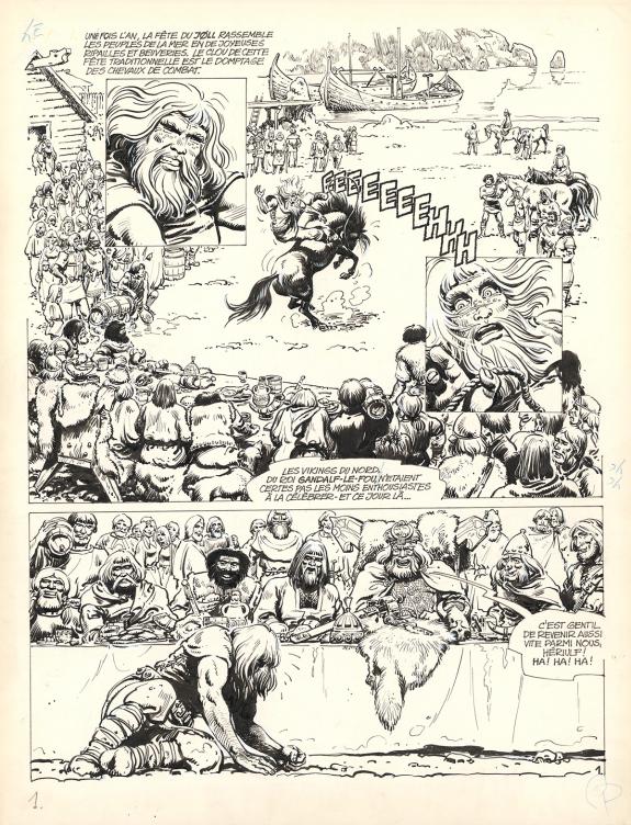 Grzegorz Rosinski - Thorgal, La Magicienne trahie, Planche o