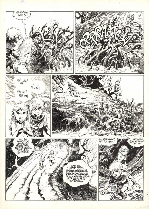 Grzegorz Rosinski - Le Grand pouvoir du Chninkel, Planche or