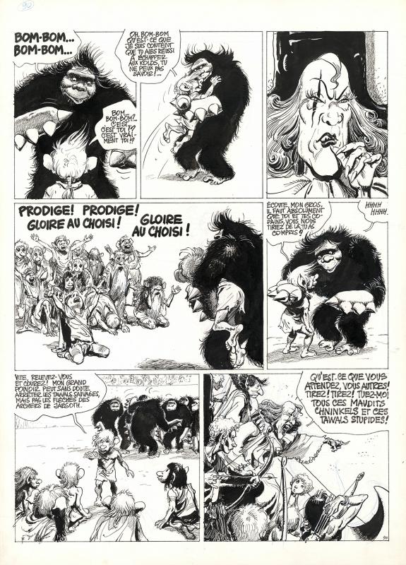 Grzegorz Rosinski - Le Grand pouvoir du Chninkel, Planche or
