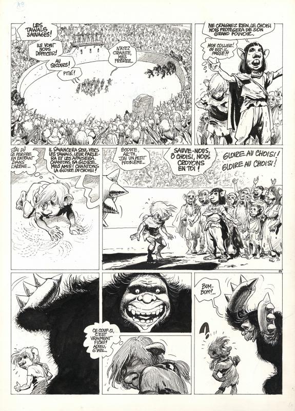 Grzegorz Rosinski - Le Grand pouvoir du Chninkel, Planche or