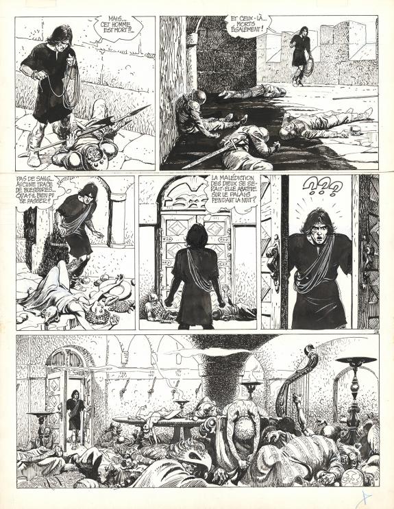 Grzegorz Rosinski - Thorgal, La Chute de Brek Zarith, Planch