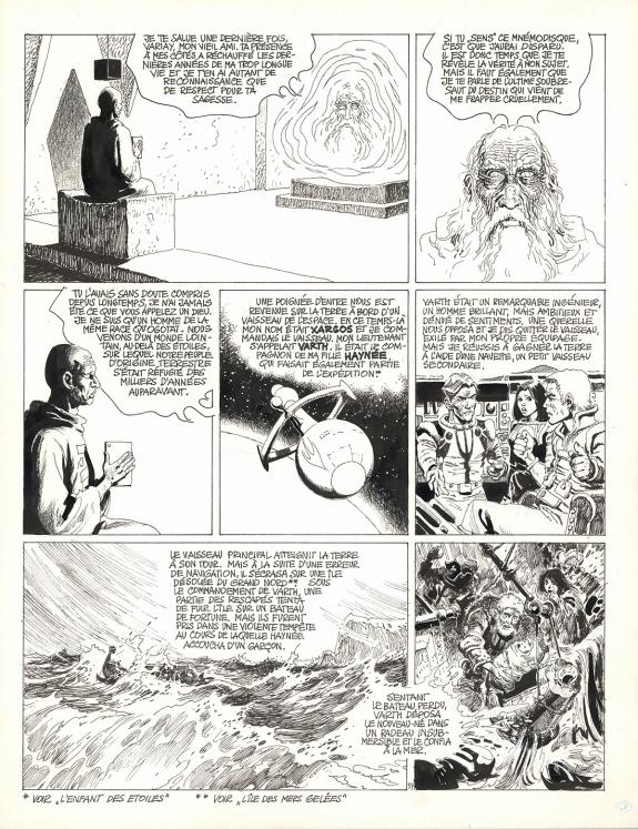 Grzegorz Rosinski - Thorgal, Les Yeux de Tanatloc, Planche o