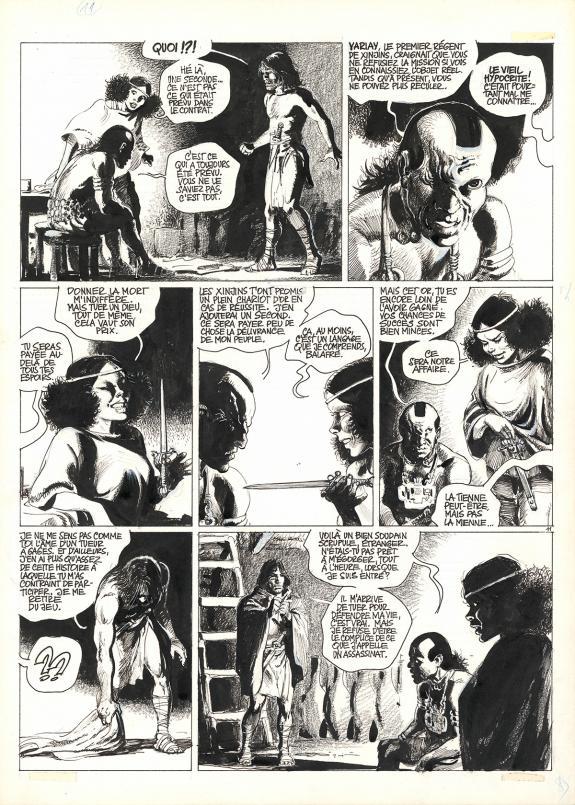 Grzegorz Rosinski - Thorgal, La Cité du Dieu perdu, Planche 