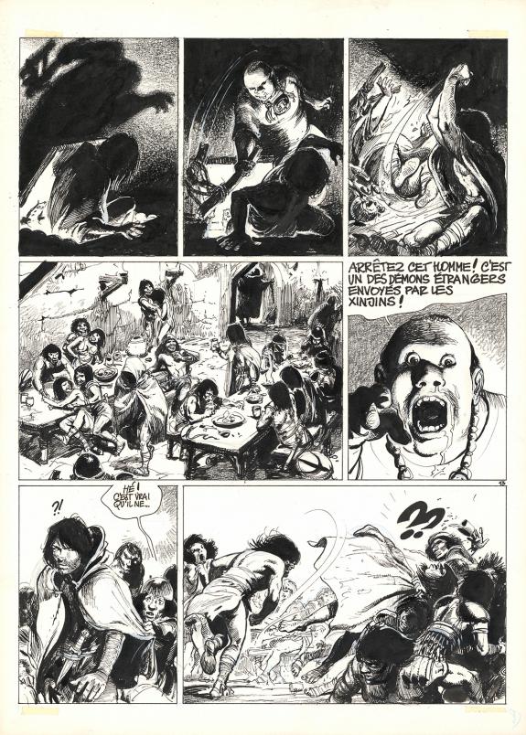 Grzegorz Rosinski - Thorgal, La Cité du Dieu perdu, Planche 