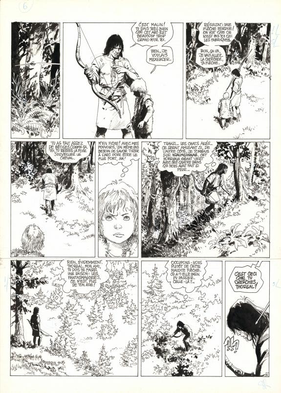 Grzegorz Rosinski - Thorgal, La Gardienne des clés, Planche 