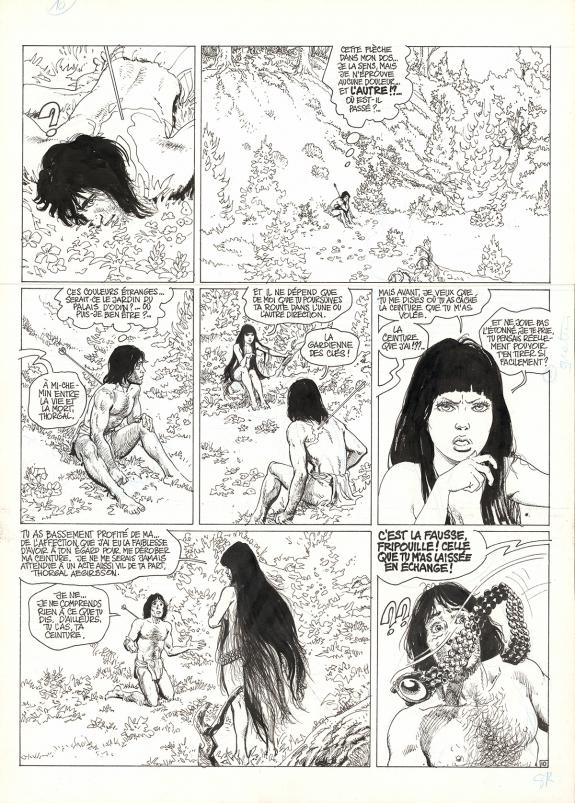 Grzegorz Rosinski - Thorgal, La Gardienne des clés, Planche 