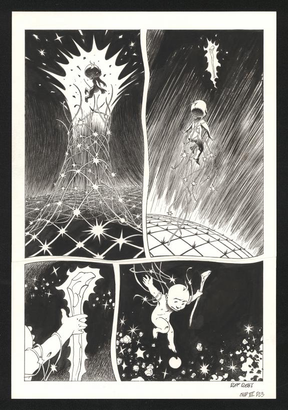 Riff Reb's - Le Vagabond des Étoiles , Tome 1 , Planche orig