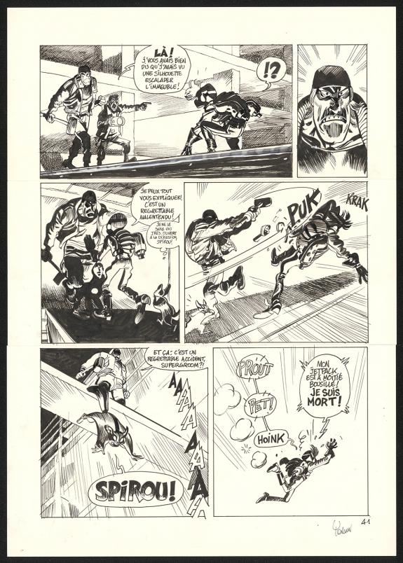 Yoann - SuperGroom, Héros malgré lui, Planche originale n°41