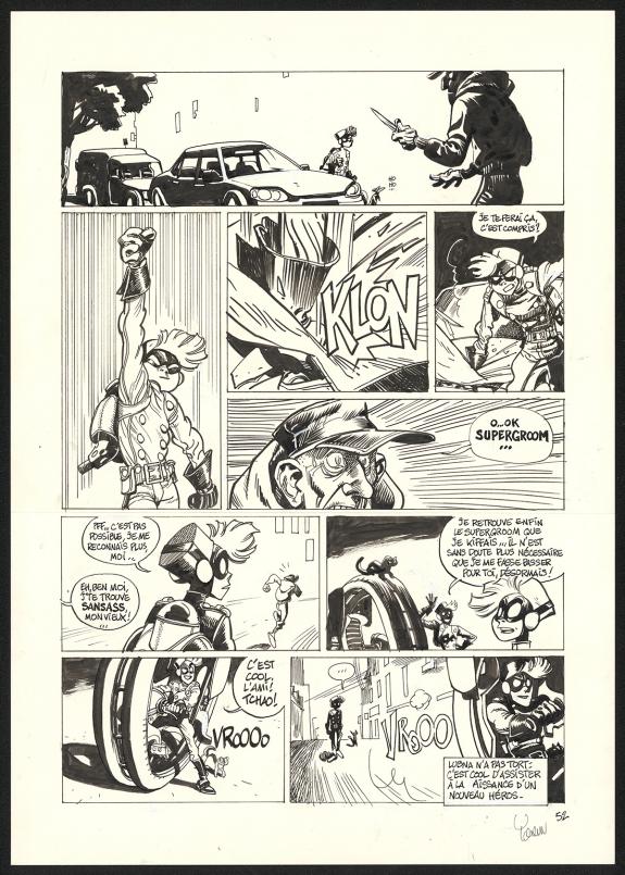 Yoann - SuperGroom, Héros malgré lui, Planche originale n°52