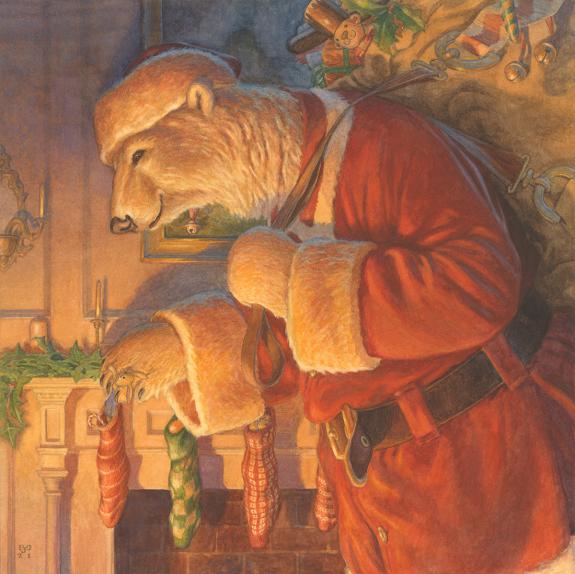 Christopher Dunn - The Night before Christmas Book , Illustr