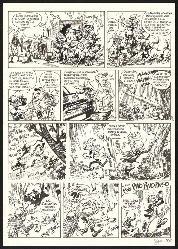 Yoann - Spirou et Fantasio, Dans les griffes de la Vipère, P