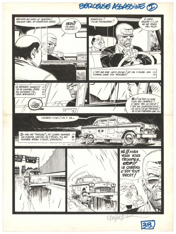 Ralph Meyer - Berceuse assassine, Le Coeur de Telenko, Planc