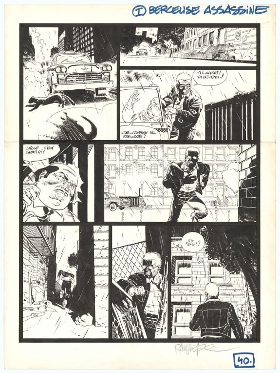Ralph Meyer - Berceuse assassine, Le Coeur de Telenko, Planc