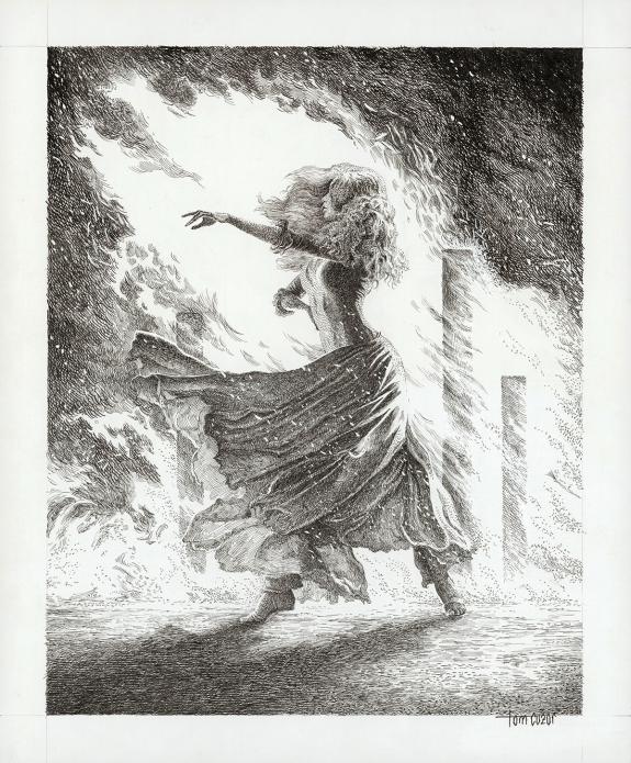 Tom Cuzor - Le Testament de Charlemagne, Illustration origin