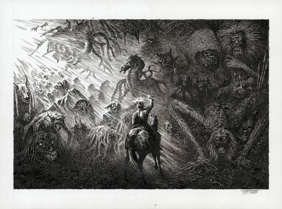 Tom Cuzor - Illustration originale, L'Armée des Enfers