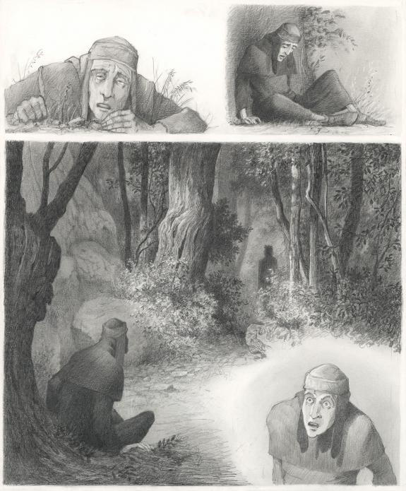 Paul & Gaëtan Brizzi - L'Enfer de Dante, Planche originale n