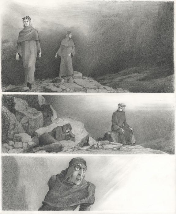 Paul & Gaëtan Brizzi - L'Enfer de Dante, Planche originale n