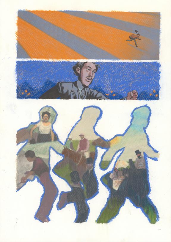 Efa - Degas, La Danse de la Solitude, Planche originale n°20