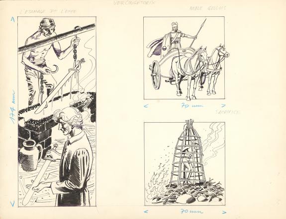 Pierre Le Guen - Illustration originale, Vercingétorix, l'ét