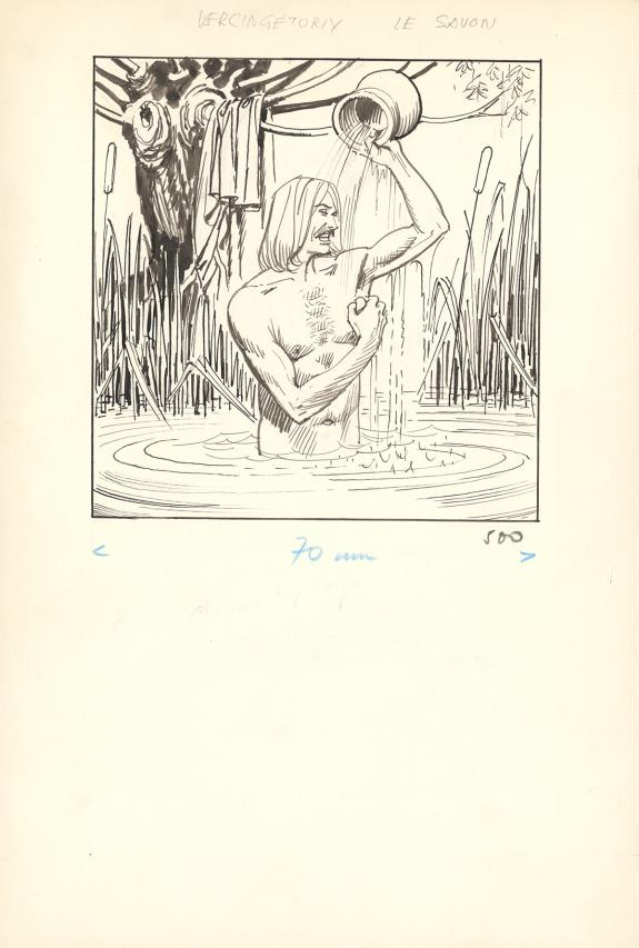 Pierre Le Guen - Illustration originale, Vercingétorix, le s