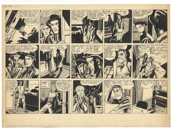 Gérald Forton - Don Lomax, Planche originale n°03